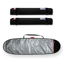 Capa Longboard Refletiva 9'5 A 9'8 + Tubo Espuma 40cm Foto  mini 1