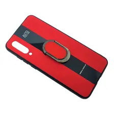 Capa Luxo Anel + Película Full Cover 3d Para Xiaomi Mi 9 Cor Vermelho Foto mini 2