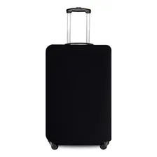 Capa Mala Bagagem Viagem Ziper Preta Pequena 10kg Elastano Foto mini 1