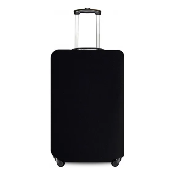 Capa Mala Bagagem Viagem Ziper Preta Pequena 10kg Elastano Foto 1