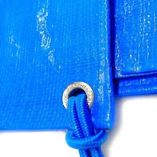Capa Manta Térmica Lona Piscina 12 X 2,5m Azul 500 Micras Foto mini 3