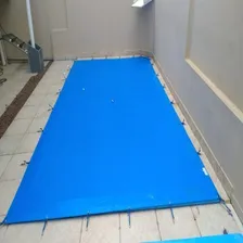 Capa Manta Térmica Lona Piscina 12 X 2,5m Azul 500 Micras Foto mini 4