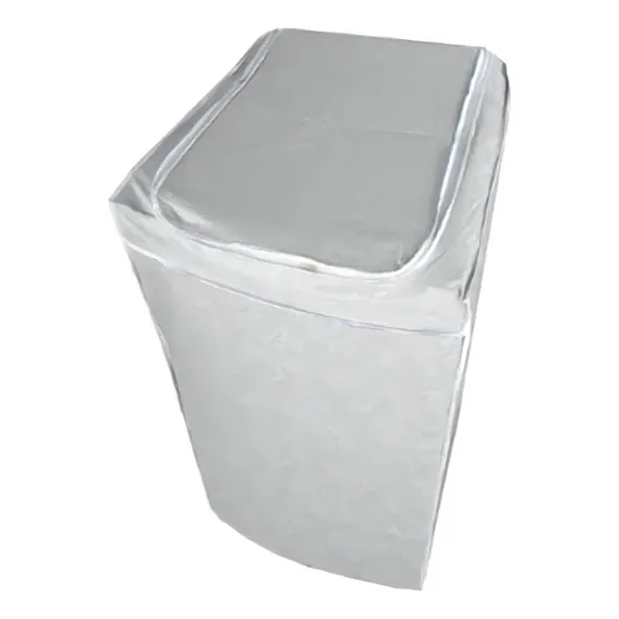 Capa Máquina Brastemp Flanelada Grossa 9kg 10kg 11kg Branca Foto 1