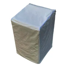 Capa Maquina Lavar Brastemp 11kg Ziper Painel Transparente Cor Cinza-claro Foto mini 2