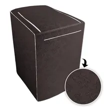 Capa Máquina Lavar Electrolux 12 Kg A 16 Kg C/zíper Cinza Foto  mini 1