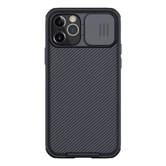 Capa Nillkin para telefones celulares da série iPhone 12 - vários modelos, cor preta Foto 1