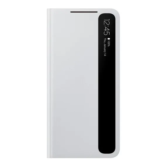 Capa Original Samsung Clear View Samsung Galaxy S21 6.2 Pol Foto 1