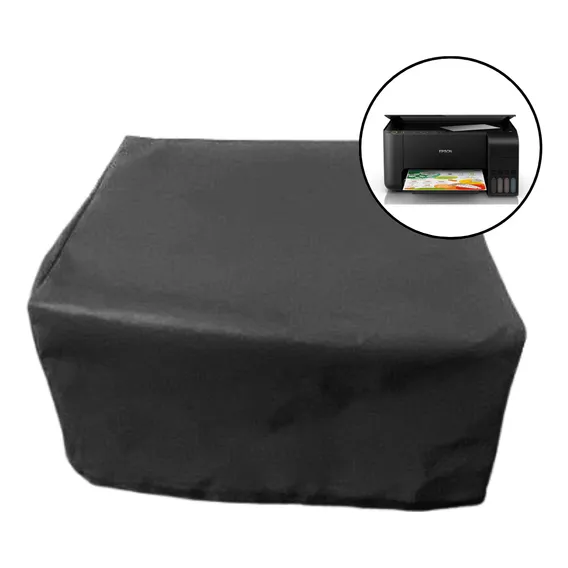 Capa P/ Impressora Epson L3250 L3210 L3150 L3110 Impermeável Cor Preto Foto 1