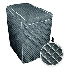 Capa P/ Maquina De Lavar Glamour 7kg A 9kg Brastemp Grafite Foto mini 1