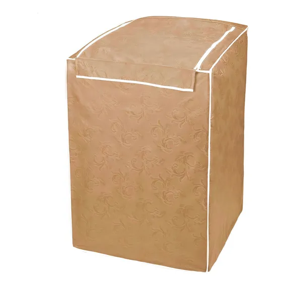 Capa P/ Maquina De Lavar Roupas Eletrolux 12, 15, 16kg Bege Foto 1