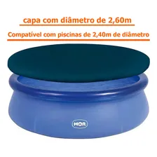 Capa P/ Piscina Splash Fun 2400l Mor Azul Foto mini 2