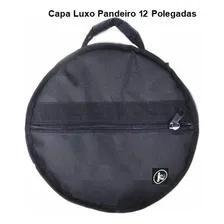 Capa Pandeiro Luxo 12 Polegadas - Almofadada Foto mini 1