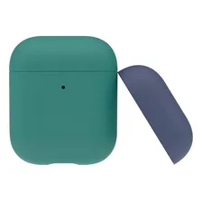 Capa Para Air Pods De Silicone Com Duas Tampas Power Support Foto mini 1
