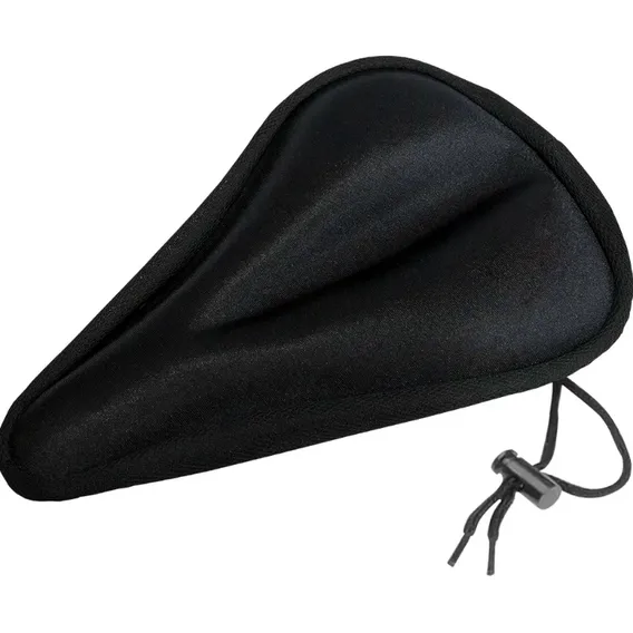 Capa Para Banco Em Gel Bike Silicone Selim Almofada Foto 1