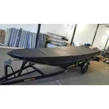 Capa Para Barco Semichato Canoa Lona Sol Chuva Impermeável Foto mini  3