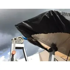 Capa Para Barco Semichato Canoa Lona Sol Chuva Impermeável Foto mini  2