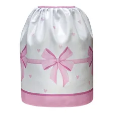 Capa Para Botijão - Lacinho Rosa - Estampa Digital Foto  mini 1