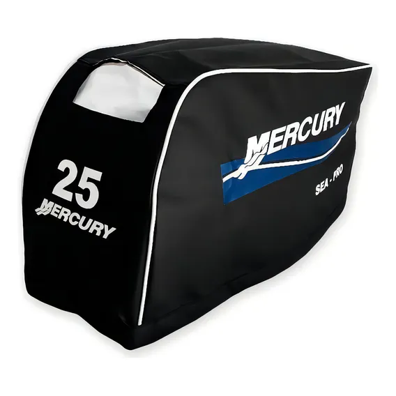 Capa Para Cap么 Motor De Popa Mercury 25 Hp Sea Pro 2 Tempos Foto 1