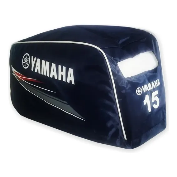 Capa Para Capô Motor Popâ Yamaha 15 Hp Modelo Fm Foto 1