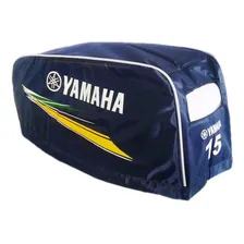 Capa Para Capô Do Motor De Popa Yamaha 15 Hp 2 Tempos Foto  mini 1