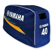 Capa Para Capô Motor Popâ Yamaha 40 Hp 2 T Modelo Amhs Foto  mini 1