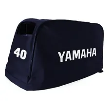 Capa Para Cap么 - Motor Popa Yamaha 40hp 2t (modelo Quadrado) Foto mini 1