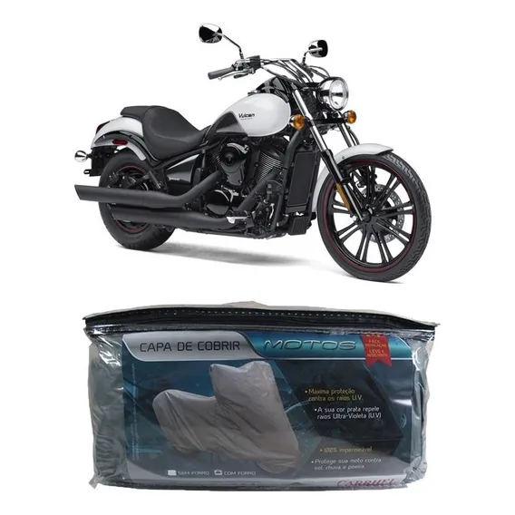 Capa Para Cobrir Kawasaki Vulcan 900 Custom Com Forro G(203) Foto 1