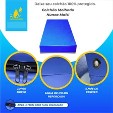 Capa Para Colchão Casal Impermeável Napa Premium Não Faz Barulho Foto mini 4