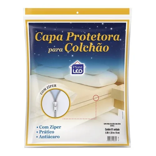 Capa para Colchão de solteiro com zíper Foto 1