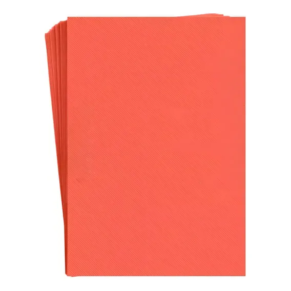 Capa Para Encadernação Laranja Line A4 Pp 0,30mm 100un Foto 1
