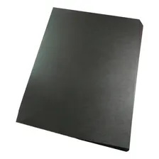 Capa Para Encadernação A3 Preta Couro Fundo Pp 0,30 10un Foto mini 1
