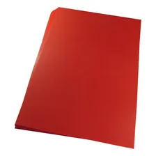 Capa Para Encadernação A3 Vermelho Couro Fundo Pp 0,30 10un Foto mini 1