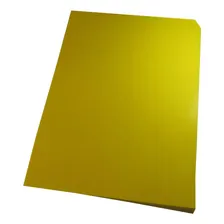 Capa Para Encadernação A4 Amarelo Couro Fundo Pp 0,30 100un Foto mini 1