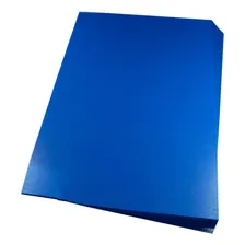 Capa Para Encadernação A4 Azul Couro Fundo Pp 0,30 100un Foto mini 1