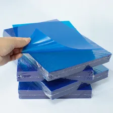 Capa Para Encadernação A4 Azul Royal Line Pp 0,30 100un Foto mini 3