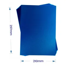 Capa Para Encadernação A4 Azul Royal Line Pp 0,30 100un Foto mini 4