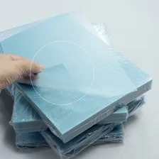 Capa Para Encadernação A4 Pvc Cristal Camurça | 100 Un Foto mini 3