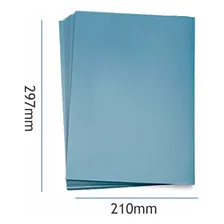 Capa Para Encadernação A4 Pvc Cristal Camurça | 100 Un Foto mini 4