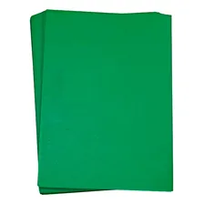 Capa Para Encadernação A4 Verde Bandeira Couro Pp 0,30 100un Foto mini 1