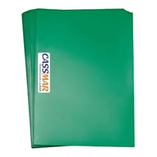 Capa Para Encadernação A4 Verde Bandeira Line Pp 0,30 100un Foto mini 1