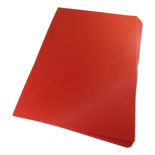Capa Para Encadernação A4 Vermelho Line Frente Pp 030 100un Foto 1