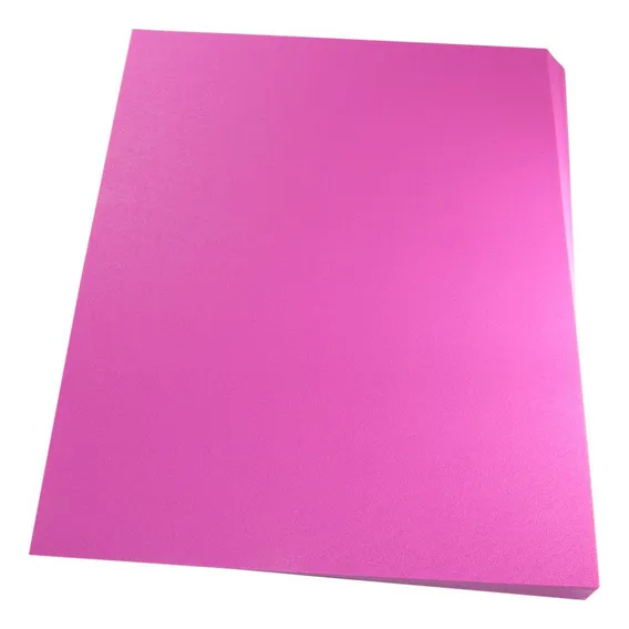 Capa Para Encadernação Rosa A4 | Pp Couro Fundo | 100 Un Foto 1