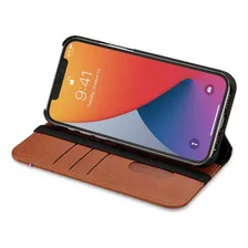 Capa Para iPhone 6 Plus 6s Couro Plus Marrom Decoded Foto mini 2