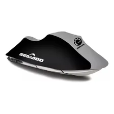 Capa Para Jet Ski Sea Doo Gtr / Gts / Gti Até 2013 Cor Preto/cinza-claro Foto mini 1