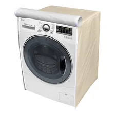 Capa Para Lava E Seca LG 10,2 Kg Abertura Frontal Bege Foto mini 1