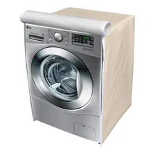 Capa Para Lava E Seca LG 10,2 Kg Abertura Frontal Bege Foto mini 2