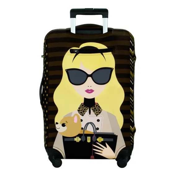 Capa Para Mala Luggio Premium Estampa Kate Foto 1
