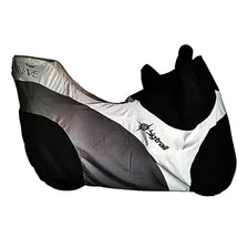 Capa Para Moto Bmw Gs1200r Tiger Vstrom Versys Nc750x F800gs Cor Branco Foto  mini 1