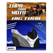 Capa Para Moto Bmw Gs1200r Tiger Vstrom Versys Nc750x F800gs Cor Branco Foto mini  2