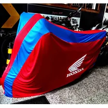 Capa Para Moto Honda Cbr 1000rr, 650r, Cb1000r, Fireblade Cor Vermelho-azul Foto mini 3